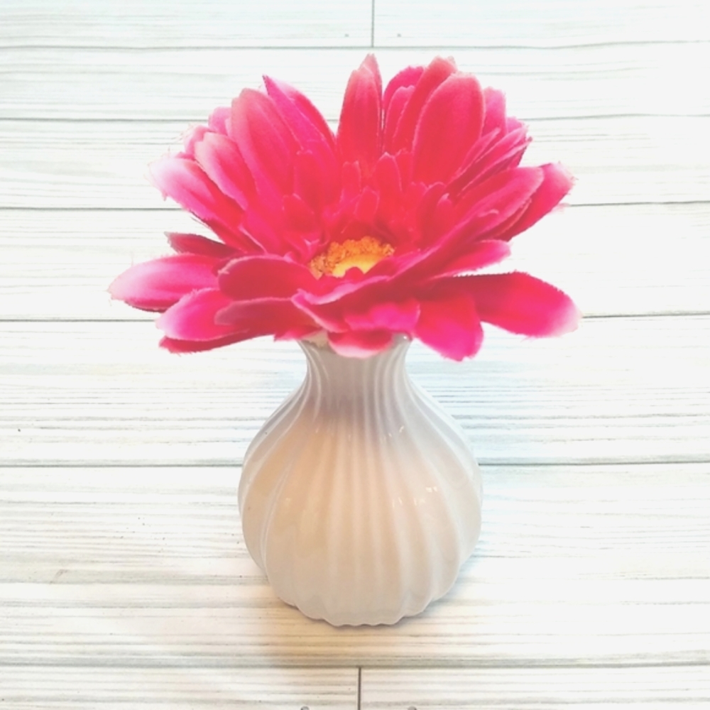 Dansk Ribbed Mini Vase